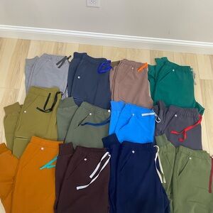Figs Tansen Jogger Scrub Pants Mens Size M Lot of 12 Bundle Technical Collection